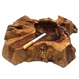 lokeke Einzigartige handgefertigt Holz Zigarre ashtray-personal Custom Antik Deko Indoor Outdoor