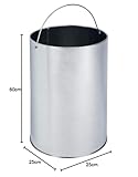 SVITA 30 Liter Standaschenbecher Aschenbecher Mülleimer Ascher (Schwarz) - 7