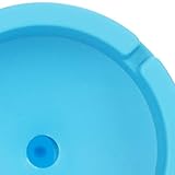 com-four® 2X XXL Aschenbecher für draußen - Windaschenbecher - Sturmaschenbecher mit Deckel - Autoaschenbecher, Ø 10 cm (grün + blau) - 7