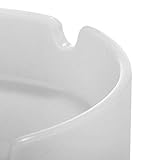 com-four® 6X Aschenbecher aus Keramik im schlichten Design, Keramik-Aschenbecher für Privat und Gastronomie (06 Stück) - 4